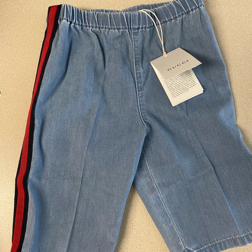 Brand new Gucci baby jeans